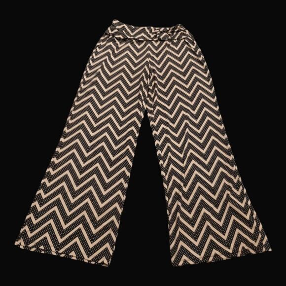 Robert Louis Flowy Geometric Print Flowy Pants - Picture 1 of 6